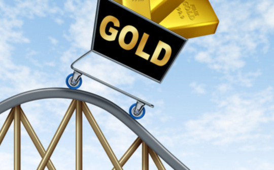 Giá vàng quay đầu giảm trước áp lực chốt lời (ngày 26/9)