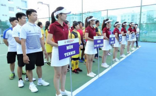 Tưng bừng hội thao của Công ty Nhiệt điện Vĩnh Tân năm 2019