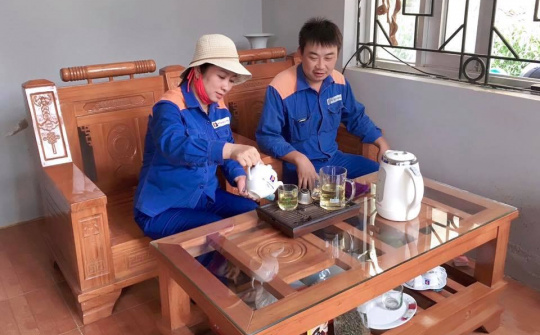 Những gia đình mang màu xanh Petrolimex