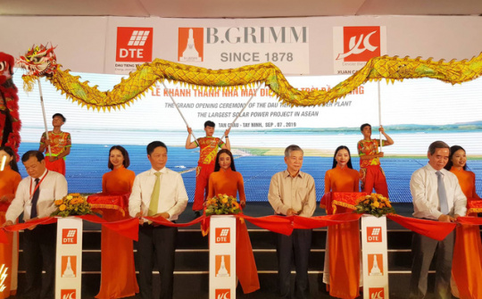 Điện mặt trời Dầu Tiếng DT1 và DT2  chính thức hòa lưới điện quốc gia