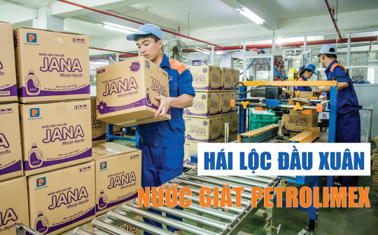 [Infographic] Hái lộc đầu xuân khi mua sản phẩm nước giặt Petrolimex