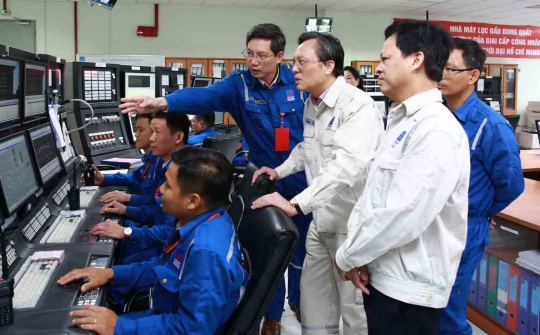 Lọc dầu Dung Quất hoạt động an toàn, ổn định 110% công suất trong dịp Tết