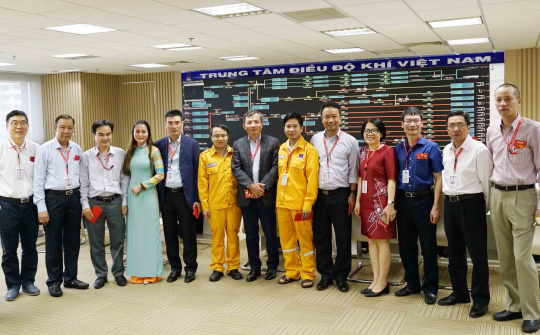 Sau nghỉ Tết, người lao động PV GAS khẩn trương bắt tay vào sản xuất kinh doanh