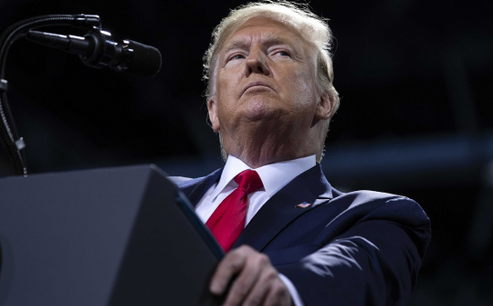 [Tin ảnh] Trump tỏ ra coi thường Iran