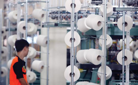 Vốn FDI chảy mạnh vào các dự án dệt, sợi