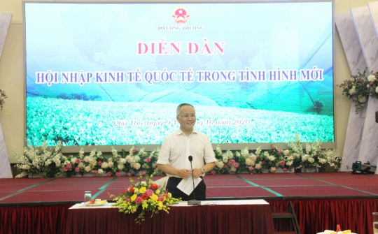 Hội nhập kinh tế quốc tế gắn liền với tăng trưởng kinh tế ổn định, bền vững