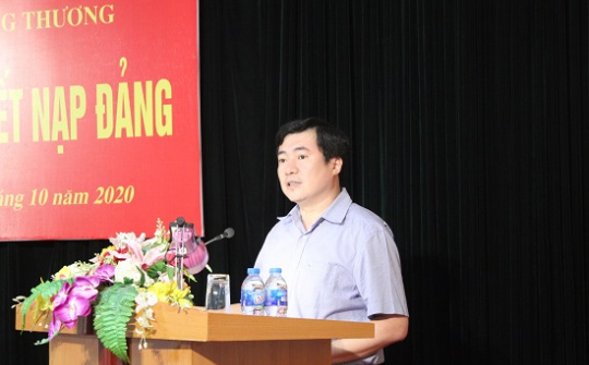 Khai giảng lớp bồi dưỡng lý luận chính trị dành cho đối tượng kết nạp đảng năm 2020