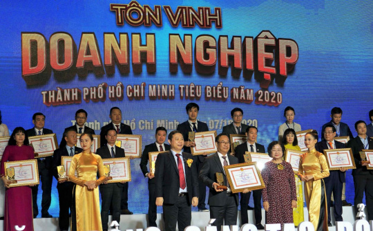 Vissan đạt danh hiệu Doanh Nghiệp, Doanh Nhân tiêu biểu TP. Hồ Chí Minh năm 2020