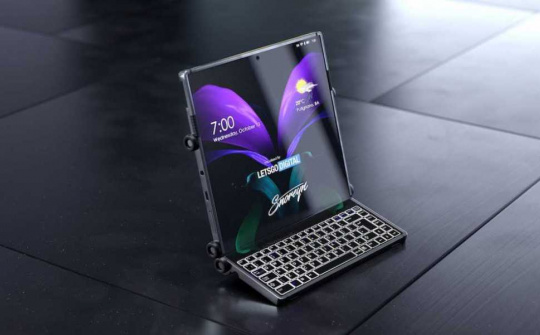 Rò rỉ thiết kế Galaxy Z Dual Fold - Như một máy tính bảng nhỏ xinh