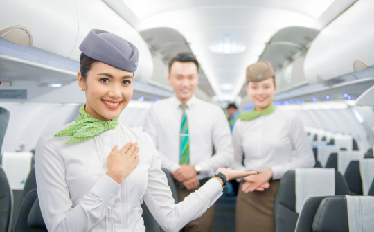 Bamboo Airways có thể đạt chuẩn tiếp viên 5 sao quốc tế ngay từ năm 2021