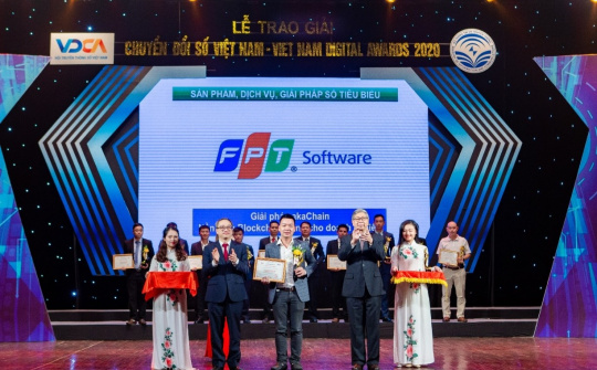 Nền tảng akaChain của FPT Software giành giải thưởng Chuyển đổi số 2020