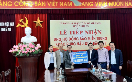 Petrolimex Nghệ An: Chung tay chia sẻ khó khăn với đồng bào miền Trung