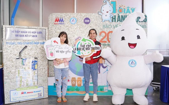 Tetra Pak và MM Mega Market triển khai thu gom vỏ hộp giấy đựng đồ uống tại chuỗi siêu thị