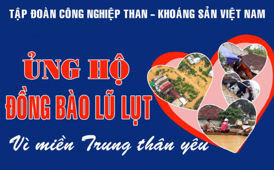 TKV ủng hộ các tỉnh miền Trung 5 tỷ đồng khắc phục thiệt hại do mưa lũ