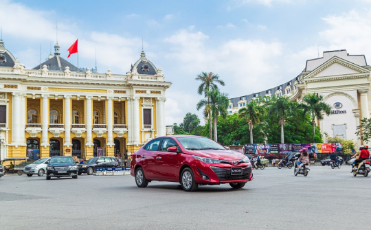 Tháng 9: Toyota Vios tiếp tục thể hiện vị trí bất bại trên thị trường và trong phân khúc