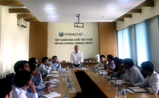 Đảng bộ Tập đoàn Hóa chất Việt Nam làm việc với các Đảng bộ trực thuộc phía Nam