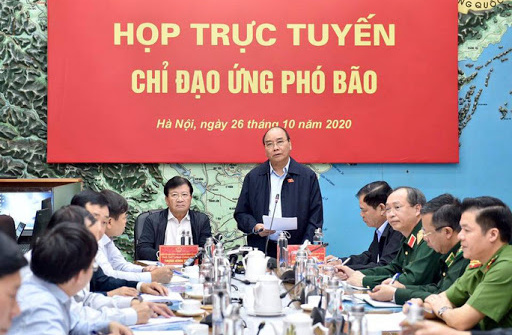 Thủ tướng Chính phủ chỉ đạo triển khai ứng phó khẩn cấp bão số 9