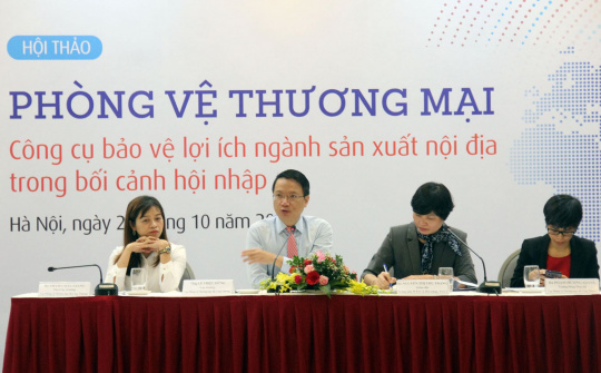 Phòng vệ thương mại: "Van an toàn" cho hàng hóa nội địa