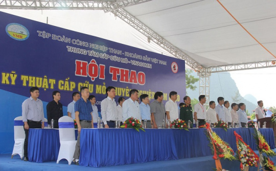 Tăng cường rèn ý thức tự chủ an toàn cho lao động mỏ