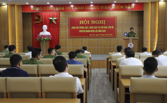 Đánh giá công tác phòng cháy, chữa cháy và cứu nạn cứu hộ chuyên ngành Điện lực năm 2020