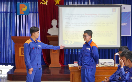 Petrolimex Sài Gòn: 750 nhân viên tham gia khóa Đào tạo Văn minh thương mại và Kỹ năng bán hàng hiệu quả