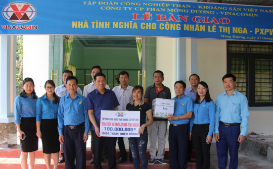 Công đoàn TKV: Nụ cười trong những ngôi nhà mới