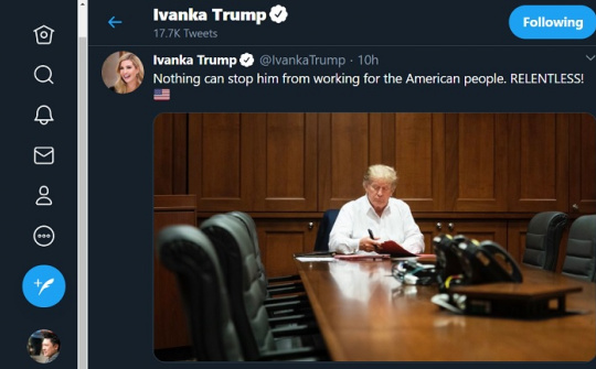 [Quốc tế nổi bật] Ông Trump vẫn làm việc dù đang điều trị bệnh