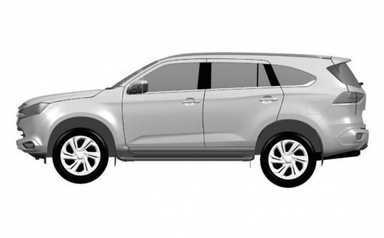 Isuzu MU-X 2021 lộ diện phác thảo, nâng cấp để lên tầm