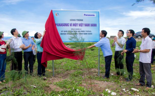 Panasonic tiếp nối hành trình vì một Việt Nam xanh