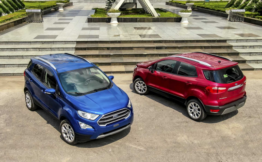 Ford EcoSport chốt giá từ 603 triệu đồng: tinh chỉnh ngoại thất và thêm công nghệ