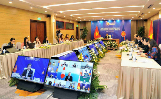 ASEAN - Thụy Sỹ: Cam kết hợp tác chặt chẽ chống lại đại dịch, phục hồi kinh tế