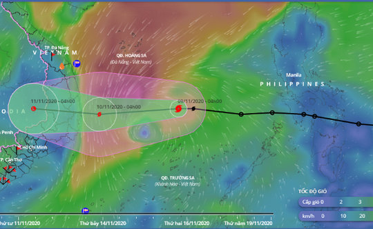 Ứng phó với cơn bão số 12