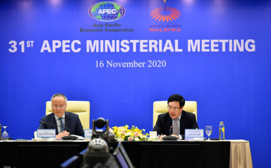 APEC quyết tâm đẩy mạnh liên kết kinh tế khu vực và phát triển bền vững