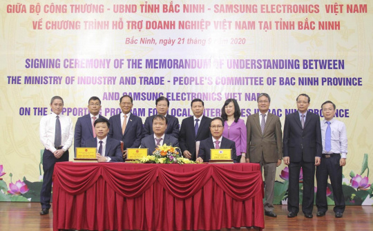 Nhân rộng mô hình hợp tác ba bên cùng thúc đẩy công nghiệp hỗ trợ