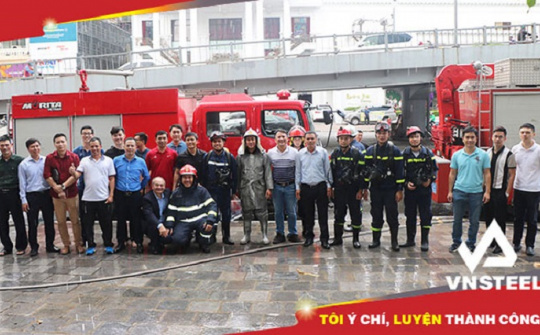 Tổng công ty Thép Việt Nam: Nâng cao nhận thức về công tác phòng cháy chữa cháy, cứu nạn cứu hộ