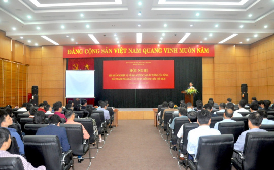 Ban Chỉ đạo 35 Bộ Công Thương tập huấn công tác bảo vệ nền tảng tư tưởng của Đảng, đấu tranh phản bác các quan điểm sai trái, thù địch