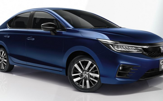 Xuất hiện Honda City 2021 bản lai xăng-điện
