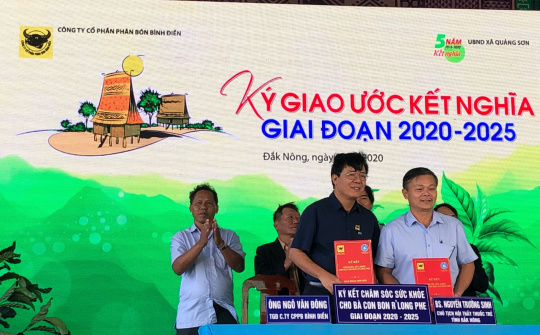 Giao ước thắm thiết nghĩa tình dân doanh