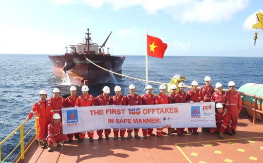 BIENDONG POC xuất bán thành công chuyến condensate thứ 100