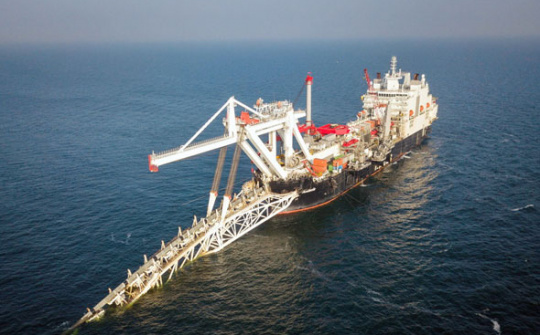 Lo ngại bị áp trừng phạt, thêm một công ty châu Âu rút khỏi Nord Stream 2 của Nga