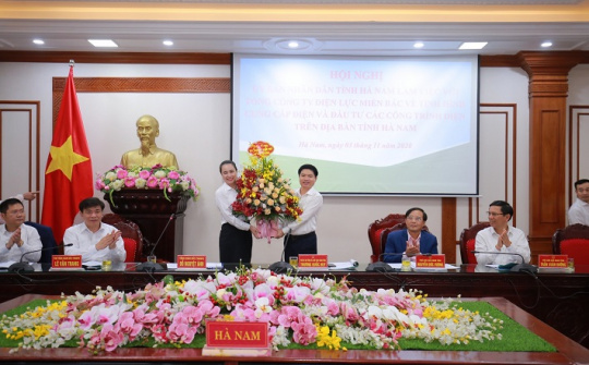 EVNNPC: Ưu tiên vốn đầu tư cho tỉnh Hà Nam