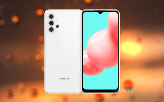 Galaxy A32 5G lộ ảnh render - Cụm camera sau vô cùng độc đáo