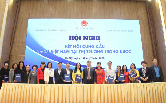 Kết nối cung cầu để người lao động tiếp cận nhiều hơn với hàng Việt