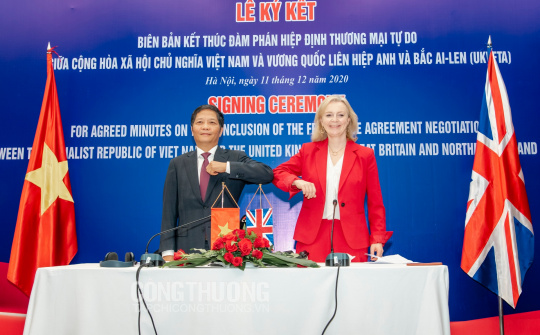 Hiệp định UKVFTA sẽ có hiệu lực ngay trước thềm năm mới 2021