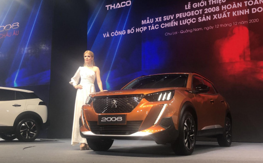 Peugeot 2008 chốt giá từ 739 triệu đồng tại thị trường Việt Nam, cạnh tranh với Kia Seltos và Hyundai Kona