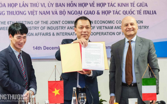 Việt Nam - Italia đề xuất nhiều giải pháp thúc đẩy hợp tác kinh tế, nắm bắt cơ hội từ EVFTA
