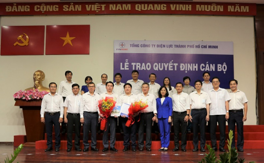 EVN bổ nhiệm Phó Tổng Giám đốc EVNHCMC