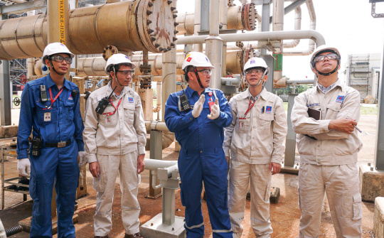 Sáng kiến tiết kiệm hàng trăm tỷ đồng cho Nhà máy Lọc dầu Dung Quất