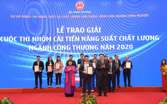 PINACO xuất sắc giành giải Nhất Cuộc thi “Nhóm cải tiến năng suất chất lượng” ngành Công Thương