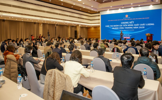 [Tin ảnh]: Cuộc thi "Nhóm cải tiến năng suất chất lượng ngành Công Thương" năm 2020